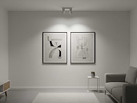 Gu10 opbouwspot armatuur duo draaibaar (4x) - afbeelding 3 van  5