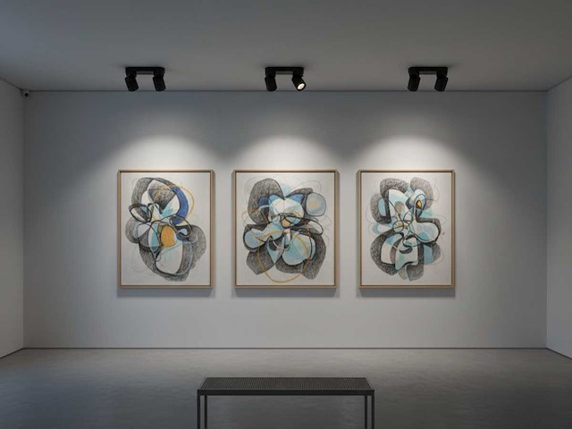 Gu10 opbouwspot armatuur duo draaibaar (8x) - afbeelding 2 van  6