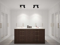 Gu10 opbouwspot armatuur duo draaibaar(4x) - afbeelding 3 van  6