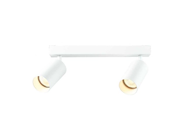 Gu10 opbouwspot armatuur duo draaibaar(6x) - afbeelding 1 van  3