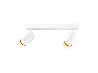 Gu10 opbouwspot armatuur duo draaibaar(6x) - afbeelding 1 van  3