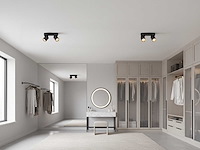 Gu10 opbouwspot armatuur duo draaibaar(8x) - afbeelding 2 van  6