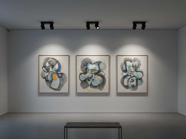 Gu10 opbouwspot armatuur duo draaibaar(8x) - afbeelding 1 van  3