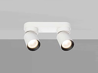 Gu10 opbouwspot armatuur duo draaibaar - afbeelding 4 van  6