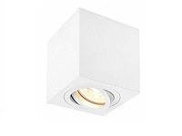 Gu10 opbouwspot armatuur kantelbaar 8,4cm (20x) - afbeelding 3 van  5