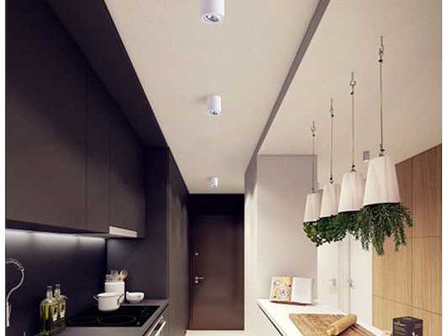 Gu10 opbouwspot armatuur kantelbaar 8,4cm (8x) - afbeelding 4 van  7