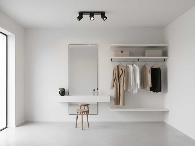 Gu10 opbouwspot armatuur triple draaibaar (12x) - afbeelding 1 van  7