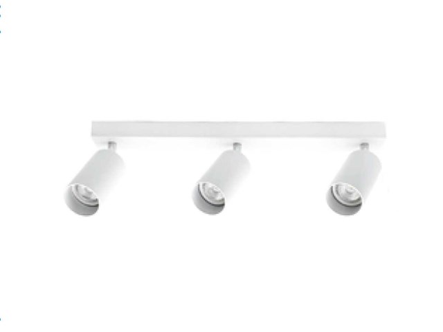 Gu10 opbouwspot armatuur triple draaibaar(10x) - afbeelding 4 van  5