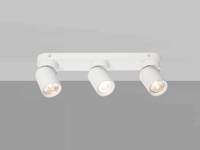 Gu10 opbouwspot armatuur triple draaibaar(4x) - afbeelding 6 van  8