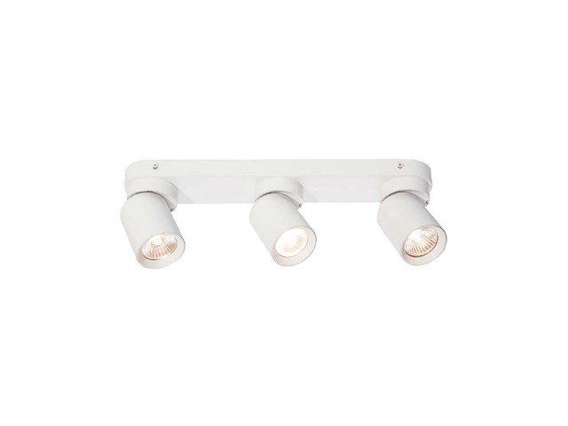 Gu10 opbouwspot armatuur triple draaibaar(4x) - afbeelding 1 van  5