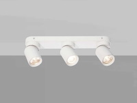 Gu10 opbouwspot armatuur triple draaibaar(4x) - afbeelding 5 van  5