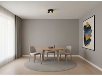 Gu10 opbouwspot rond armatuur triple draaibaar (4x) - afbeelding 4 van  6