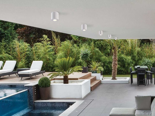 Gu10 waterdicht opbouwspot armatuur ip44 9,5cm(20x) - afbeelding 1 van  7