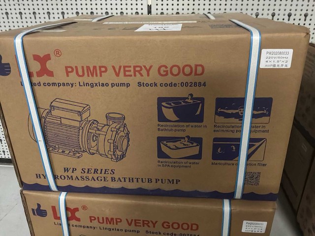 Guangdong wp300 hydromassage pomp voor zwembad (4x) - afbeelding 2 van  4