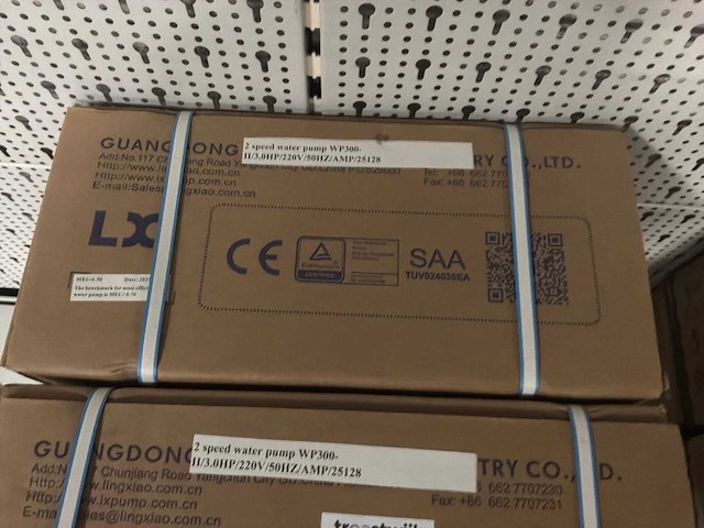 Guangdong wp300 hydromassage pomp voor zwembad (4x) - afbeelding 3 van  4