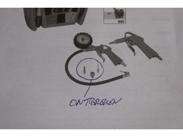 Gude compressor airpower 180/08 - afbeelding 5 van  6