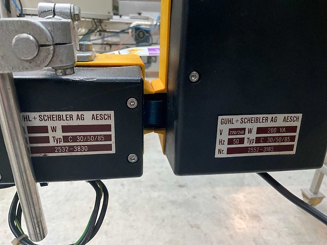 Guhl&scheibler collamat 8500 print- en etiketteermachine - afbeelding 3 van  13