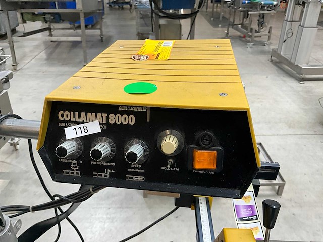 Guhl&scheibler collamat 8500 print- en etiketteermachine - afbeelding 11 van  13