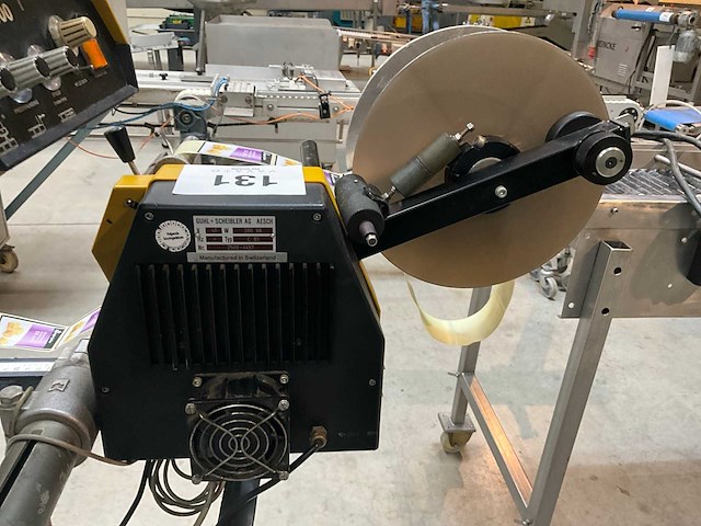 Guhl&scheibler collamat 8500 print- en etiketteermachine - afbeelding 12 van  13