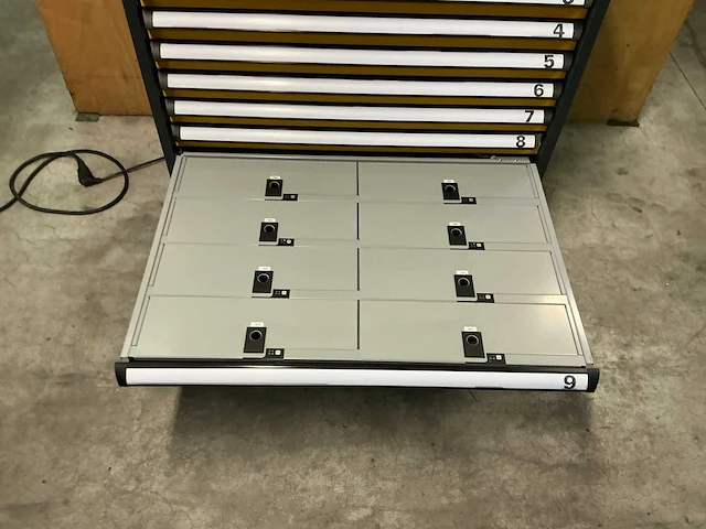 Gühring tm326 gereedschapsverdeelkast/ tooldispenser - afbeelding 8 van  43