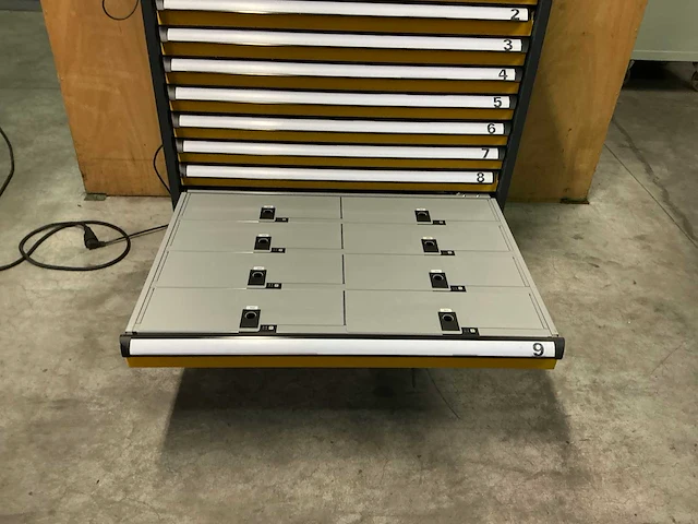 Gühring tm326 gereedschapsverdeelkast/ tooldispenser - afbeelding 9 van  43