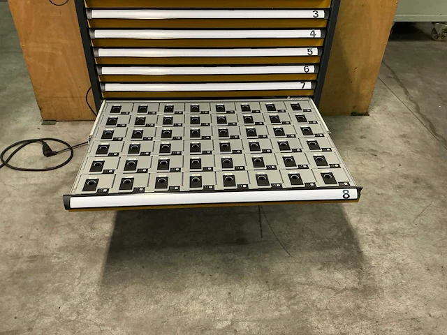 Gühring tm326 gereedschapsverdeelkast/ tooldispenser - afbeelding 14 van  43