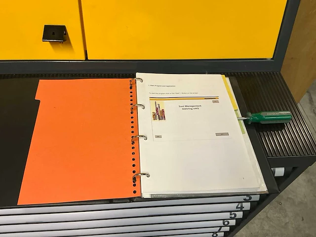 Gühring tm326 gereedschapsverdeelkast/ tooldispenser - afbeelding 37 van  43