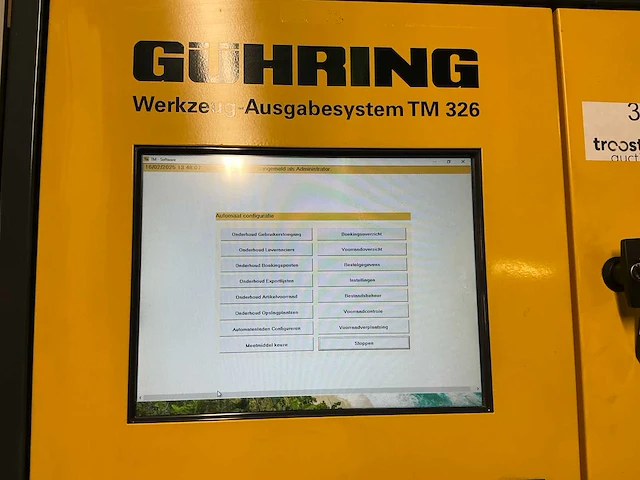 Gühring tm326 gereedschapsverdeelkast/ tooldispenser - afbeelding 41 van  43