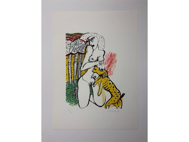 Guillaume corneille - gesigneerde editie - afbeelding 1 van  1