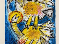 Guillaume corneille - gesigneerde lithografie