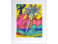 Guillaume corneille - mémoire de bali - portfolio met vier litho's - afbeelding 3 van  17