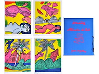 Guillaume corneille - mémoire de bali - portfolio met vier litho's - afbeelding 1 van  17