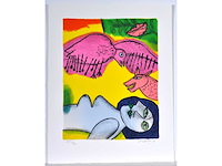 Guillaume corneille - mémoire de bali - portfolio met vier litho's - afbeelding 13 van  17