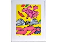 Guillaume corneille - mémoire de bali - portfolio met vier litho's - afbeelding 16 van  17