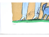 Guillaume corneille - promenade - portfolio met vier litho's - afbeelding 2 van  17