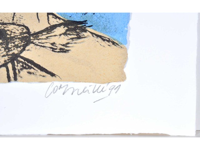 Guillaume corneille - promenade - portfolio met vier litho's - afbeelding 4 van  17