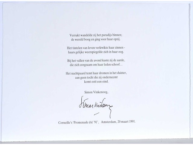 Guillaume corneille - promenade - portfolio met vier litho's - afbeelding 12 van  17