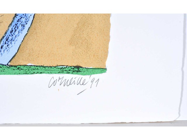 Guillaume corneille - promenade - portfolio met vier litho's - afbeelding 17 van  17