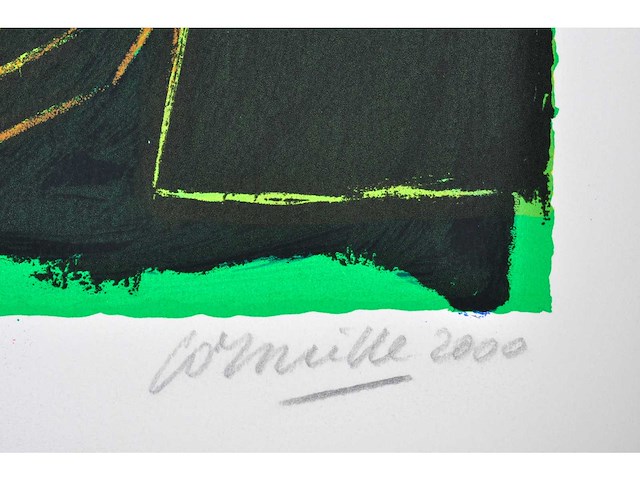 Guillaume corneille - zeefdruk - 1/200 - afbeelding 7 van  7