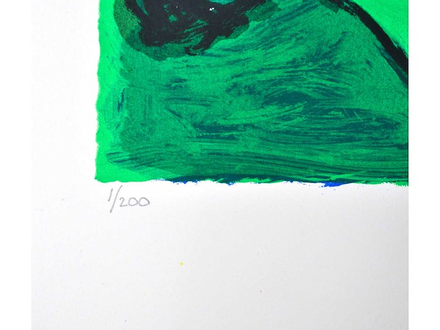 Guillaume corneille - zeefdruk - 1/200 - afbeelding 3 van  6