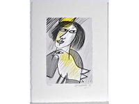 Guillaume corneille - zeefdruk - afbeelding 2 van  5