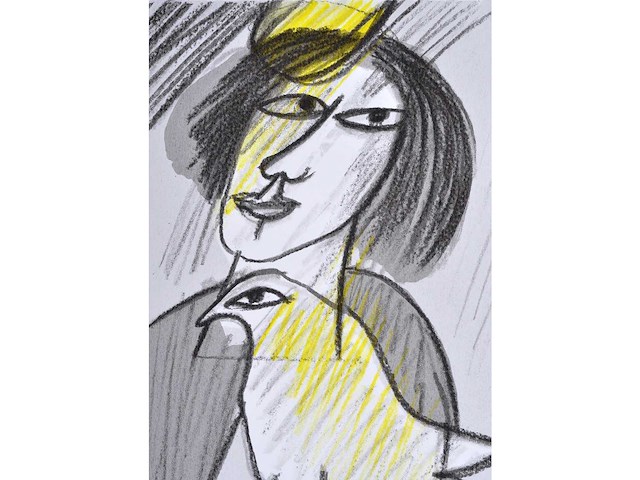 Guillaume corneille - zeefdruk - afbeelding 5 van  5
