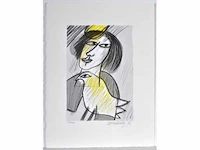 Guillaume corneille - zeefdruk - afbeelding 3 van  5