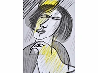 Guillaume corneille - zeefdruk - afbeelding 5 van  5