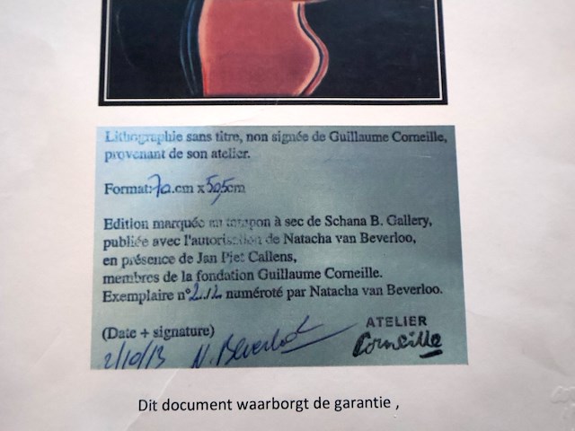 Guillaume corneille - afbeelding 5 van  7