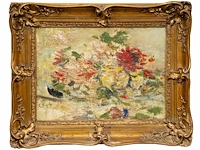 Guillaume vogels (1836-1896), flower still life, oil on canvas on panel 31 x 42.5 cm. (12.19 x 16.73 in.), frame: 45 x 57 cm. (17.71 x 22.44 in.) - afbeelding 2 van  4