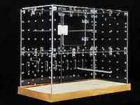 Guinealoft™ acryl kooi (model-e) - afbeelding 1 van  5