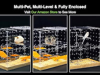 Guinealoft™ acryl kooi (model-e) - afbeelding 5 van  5