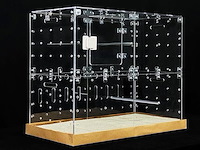 Guinealoft™ acryl kooi (model-e) - afbeelding 1 van  5