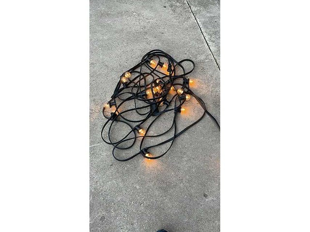 Guirlandes led - prikkabel 20m - 5stuks - afbeelding 1 van  4